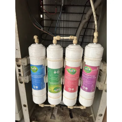 Bộ 4 Lõi Lọc Nước UF Hàn Quốc - Lõi Sediment, Pre Carbon, U/F, Post Carbon - Made in Korea, Đảm Bảo Nguồn Nước Sạch, An Toàn