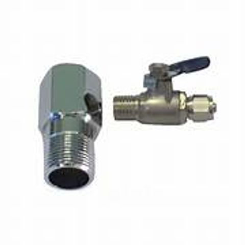Van Khóa Cấp Đầu Vào Máy Lọc Nước RO, Nano - Ren 21mm, Ra Dây 6mm hoặc 10mm - Thiết Bị Tiện Ích Cho Hệ Thống Lọc Nước