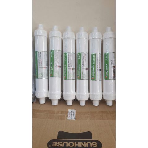 Bộ 10 Lõi Lọc Hydrogen Kangaroo 100G RO, FIR+, OrpH+, HypH+, Mineral+, Nano Carbon+ cho Máy Điện Giải Nước Sạch