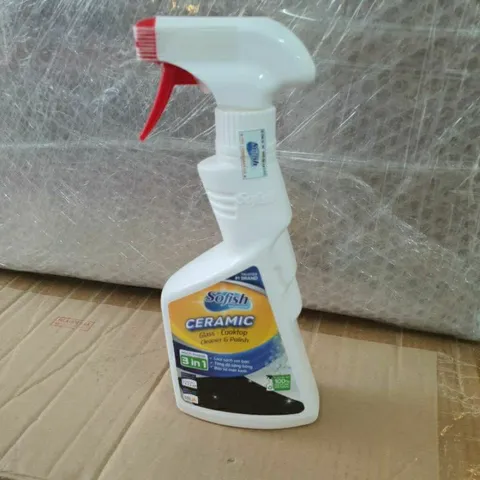 Chai Xịt Tẩy Rửa Mặt Kính Bếp Từ & Bếp Gas Sofish Ceramic 500ml - Đánh Bay Bết Bám Dầu Mỡ Nhanh Chóng, Dễ Sử Dụng