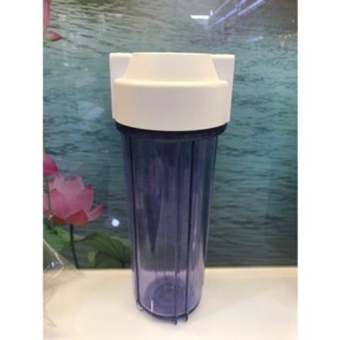 Cốc lọc thô 10 inch Ren trong 13 - Thiết bị lọc nước an toàn, bền bỉ cho máy Nano và RO, không độc hại, dễ thay thế