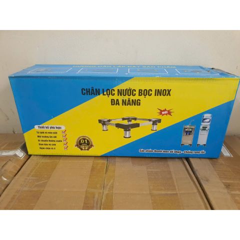 Chân Đế Kê Máy Lọc Nước & Máy Giặt Đa Năng - Thiết Kế Co Giãn Điều Chỉnh, Bảo Vệ Thiết Bị, Chất Liệu Inox Chịu Lực Tốt