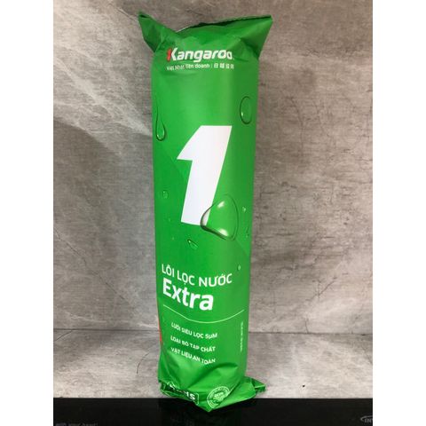 Lõi Lọc Nước Số 1 Kangaroo Chính Hãng - Sợi PP Khe 5 Micron, Loại Bỏ Bùn Đất, Rỉ Sét, Kim Loại Nặng - 18.000 Lít