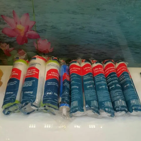 Combo 9 Lõi Lọc SUNHOUSE Chính Hãng cho Máy Lọc Nước RO - Phin Lọc Cao Cấp, An Toàn và Tinh Khiết, Bảo Vệ Sức Khỏe Gia Đình