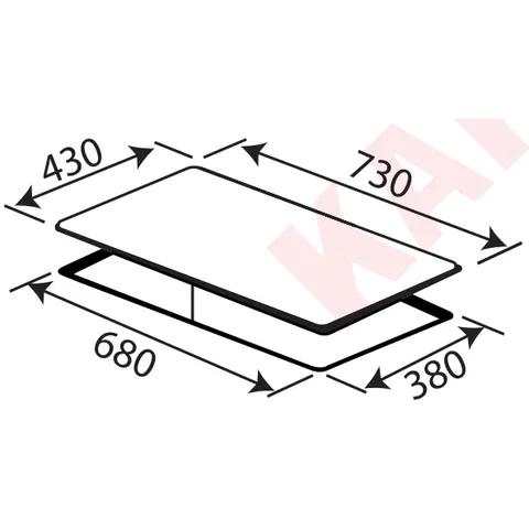 Bếp Điện Từ KAFF KF-FL68IC NEW PLUS – 1 Bếp Từ + 1 Bếp Hồng Ngoại, Mặt Kính Schott Ceran Chịu Nhiệt, Inverter Tiết Kiệm Điện, Nhập Khẩu Malaysia