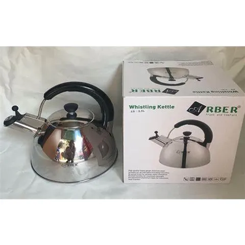 Ấm Đun Từ Arber AB2.5L - Chất Liệu Inox 304 Cao Cấp, Đun Nước Sôi Nhanh Chóng trên Tất Cả Các Loại Bếp, Thiết Kế Hiện Đại và Sang Trọng
