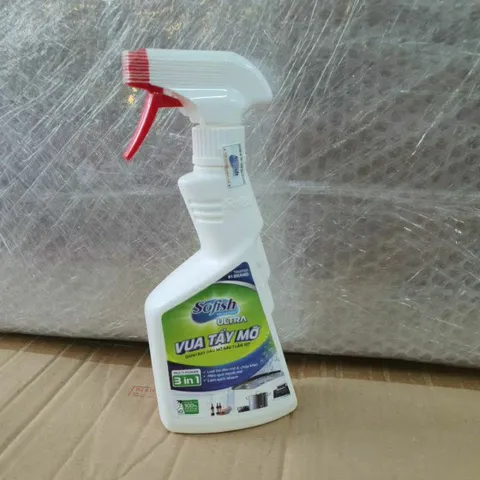 Chai Xịt Tẩy Dầu Mỡ Sofish Ultra 500ml - Giúp Tẩy Rửa Nhanh Chóng Vết Bẩn Khó Tẩy Trên Nồi, Chảo, Lò Nướng