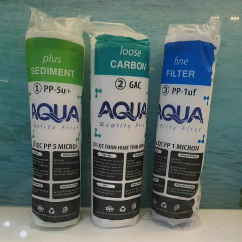 Lõi Lọc Nước Aqua 1,2,3 Chính Hãng - Thay Thế Máy Lọc Nước RO, Bảo Vệ Sức Khỏe Gia Đình Anda