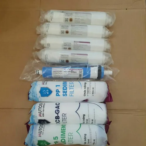 Bộ 8 Lõi Lọc Nước Mutosi 12345678 Chính Hãng - Lọc Vi Khuẩn, Cung Cấp Khoáng Chất Tự Nhiên, Đảm Bảo Nguồn Nước Sạch