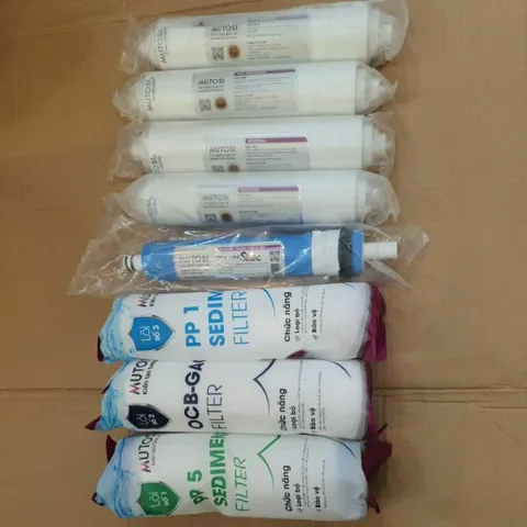 Bộ 8 Lõi Lọc Nước Mutosi 12345678 Chính Hãng - Lọc Vi Khuẩn, Cung Cấp Khoáng Chất Tự Nhiên, Đảm Bảo Nguồn Nước Sạch