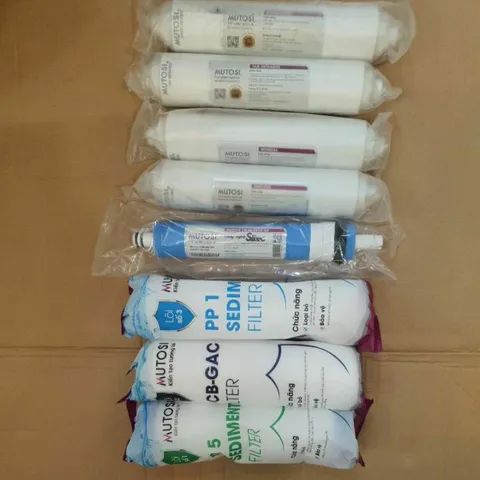 Bộ 8 Lõi Lọc Nước Mutosi 12345678 Chính Hãng - Lọc Vi Khuẩn, Cung Cấp Khoáng Chất Tự Nhiên, Đảm Bảo Nguồn Nước Sạch