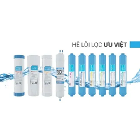 Bộ 10 Lõi Lọc Nước KAROFI Chính Hãng - Thay Thế Cho Máy Lọc Nước RO OP1310, Bảo Vệ Sức Khỏe Gia Đình