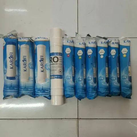 Bộ 10 Lõi Lọc Nước KAROFI Chính Hãng - Thay Thế Cho Máy Lọc Nước RO OP1310, Bảo Vệ Sức Khỏe Gia Đình