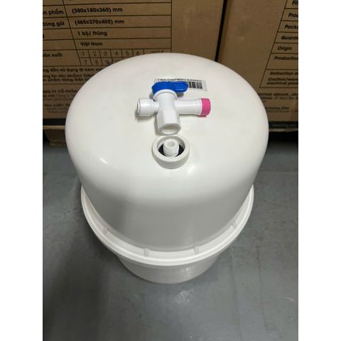 Bình áp nhựa 3.5G KANGAROO cho máy lọc nước R.O gia đình - An toàn không han rỉ, độ bền cao, chứa 8-10 lít nước tinh khiết