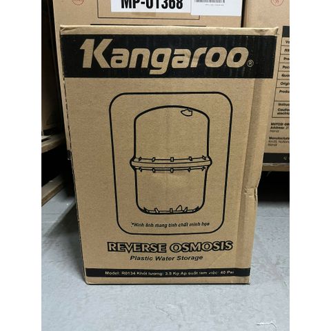 Bình áp nhựa 3.5G KANGAROO cho máy lọc nước R.O gia đình - An toàn không han rỉ, độ bền cao, chứa 8-10 lít nước tinh khiết
