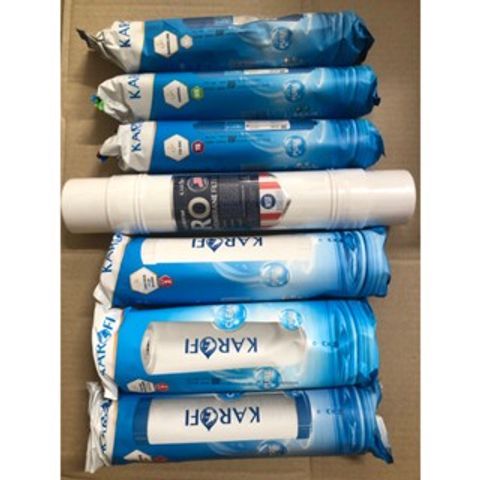 Combo 7 Lõi Lọc Karofi Chính Hãng - Thay Thế Cho Máy O-D138, Bảo Vệ Nguồn Nước Sạch, An Toàn Cho Gia Đình