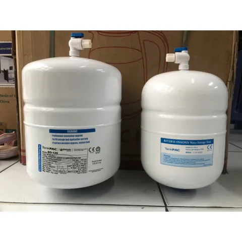 Bình Áp Thép 3L - 4L Chất Lượng Cao - Xuất xứ Đài Loan - Tương Thích Máy Lọc Nước RO - Dễ Lắp Đặt và Sử Dụng