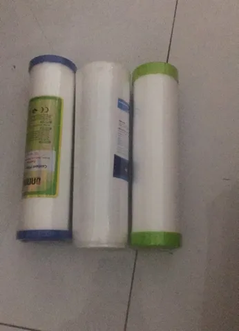 Bộ Lõi Lọc Nước RO 123 – Lõi PP5, OCB và PP1 Chống Tạp Chất Hiệu Quả, Thay Thế Dễ Dàng cho Máy Lọc Nước Gia Đình