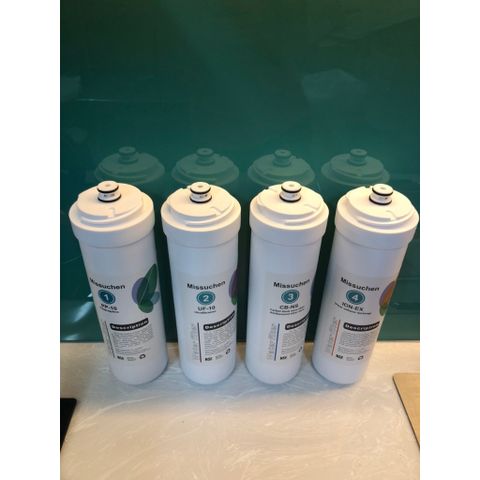 Bộ 4 Lõi Lọc Nước Missuchen Chính Hãng - Lọc Sạch Vi Khuẩn và Tạp Chất, Thay Thế Model SKU6300