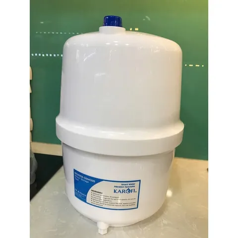 Bình áp nước Karofi 4G 10L - Bình áp nhựa chịu áp lực cao, an toàn, không han rỉ, dùng cho máy lọc nước RO