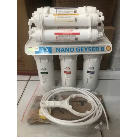 Máy Lọc Nước Nano Geyser ECO8 - Không Dùng Điện, Không Nước Thải, Giữ Khoáng Chất, Công Nghệ Lọc Tiên Tiến, Sạch Hoàn Hảo
