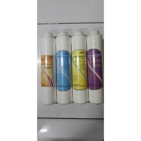 Combo 4 Lõi Lọc RYO Chính Hãng cho Máy RYO RP902 - Lọc Nước Hiệu Quả, Khử Clo và Tạp Chất, Thay Thế Dễ Dàng