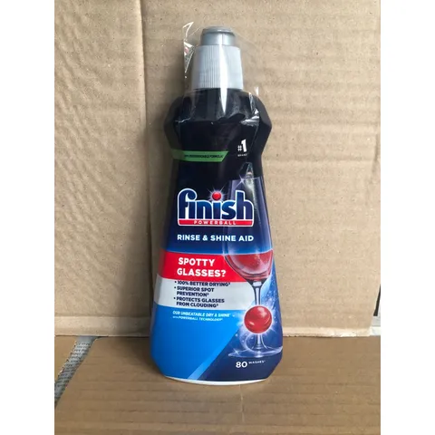 Nước làm bóng Finish 400ml - Chất làm bóng bát đĩa, an toàn và hiệu quả, giữ độ sáng bóng hoàn hảo, hàng chính hãng từ Đức