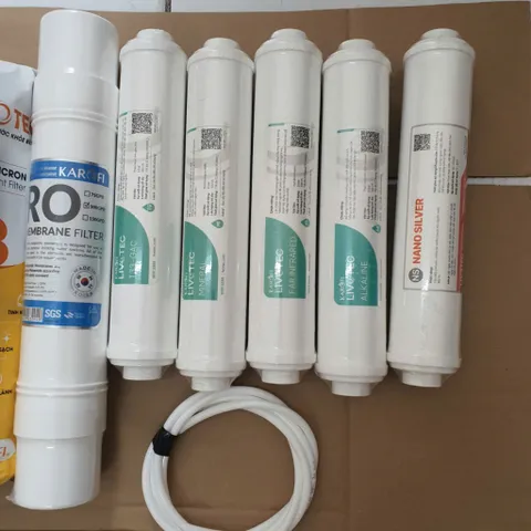 Combo 9 Lõi Lọc Nước LIVOTEC RO - Carbon, Nano Silver, Alkaline, Thay Thế Chất Lượng Cao cho Máy Lọc Nước Gia Đình