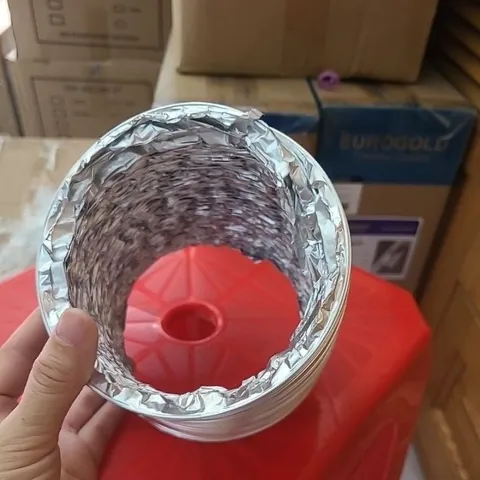Ống Bạc Phi 120mm Dùng Trong Máy Hút Mùi Cổ Điển Âm Tủ - Chiều Dài 1 Mét, Hàng Chính Hãng