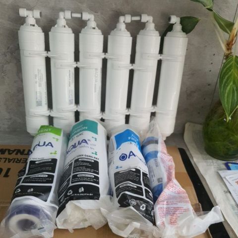 Bộ 10 Lõi Lọc Nước AQUA Chính Hãng - Thay Thế Máy Lọc Nước RO, Loại Bỏ Tạp Chất, Tăng Cường Khoáng Chất Và Vị Ngon