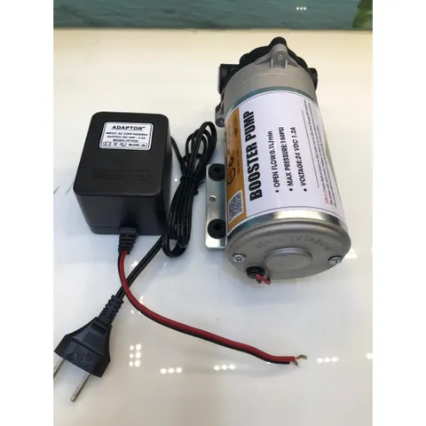 Bộ Bơm Tăng Áp 24V TITAKO - Phù Hợp Máy Lọc Nước RO và Hệ Thống Phun Sương - Sản Xuất Tại Đài Loan