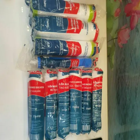 Combo 10 Lõi Lọc Sunhouse Chính Hãng - Lọc Sạch Vi Khuẩn, Cung Cấp Khoáng Chất, Bảo Vệ Sức Khỏe Gia Đình