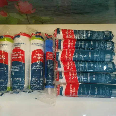 Combo 10 Lõi Lọc Sunhouse Chính Hãng - Lọc Sạch Vi Khuẩn, Cung Cấp Khoáng Chất, Bảo Vệ Sức Khỏe Gia Đình