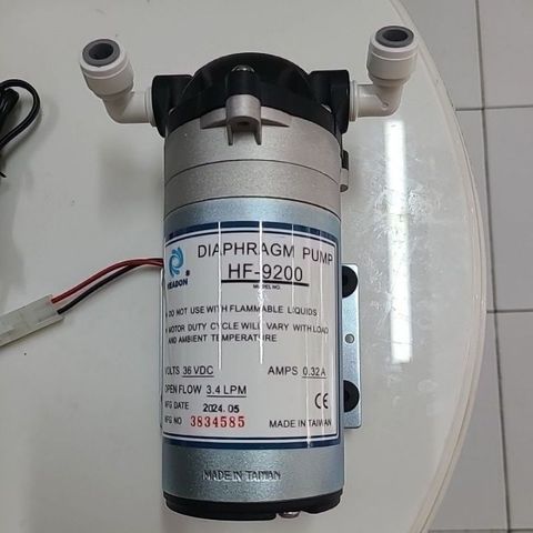 Bơm HEADON HF-9200 36V cho máy lọc nước RO - Thiết bị công nghiệp chất lượng cao, tốc độ 3.4 LPM, thích hợp sử dụng chuyên nghiệp