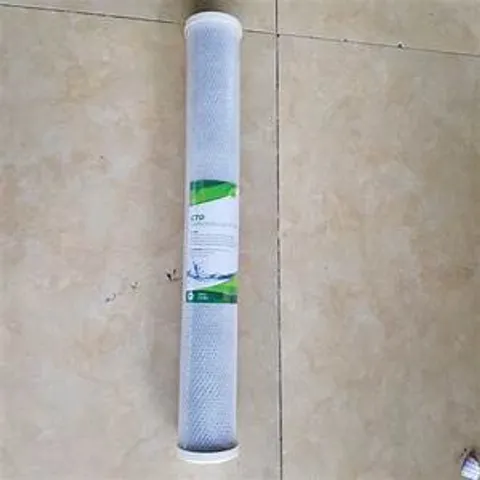 Lõi Than Hoạt Tính Nén 20 Inch - Lõi Lọc CTO Cho Hệ Thống Lọc Nước, Giữ Sạch Tạp Chất và Chất Độc