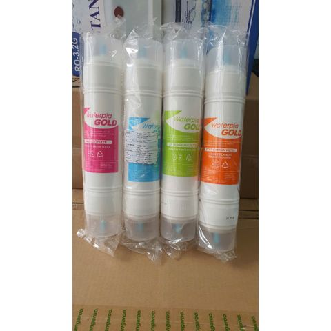Bộ Lõi Lọc Nước U/F Hàn Quốc 4 Mảnh (Made in Korea) 2 Đầu Thay Thế - Giải Pháp Lọc Nước Sạch, An Toàn cho Gia Đình