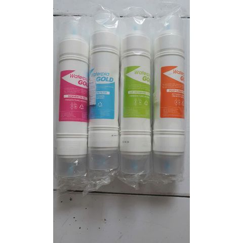 Bộ Lõi Lọc Nước U/F Hàn Quốc 4 Mảnh (Made in Korea) 2 Đầu Thay Thế - Giải Pháp Lọc Nước Sạch, An Toàn cho Gia Đình