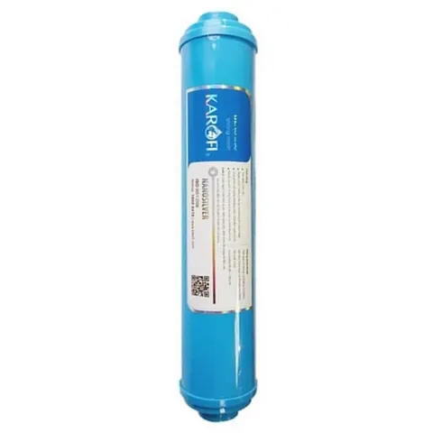 Lõi lọc nước Karofi số 8 Nano Silver - Chính hãng, diệt khuẩn hiệu quả với vật liệu Nano bạc, thay thế dễ dàng
