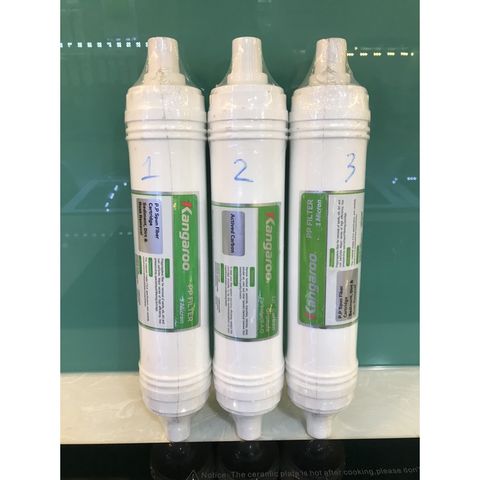 Lõi Lọc 1,2,3 Kangaroo Chính Hãng - Lõi Đúc Cho Máy Lọc Nước KG100HK, KG10A6, KG10A5, KG10A4, KG100ES
