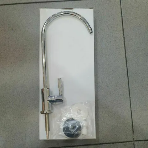 Vòi máy lọc nước KAROFI chính hãng - Chất liệu Inox cao cấp, thiết kế van gạt tiện lợi cho nước tinh khiết, lắp đặt dễ dàng tại chậu rửa.