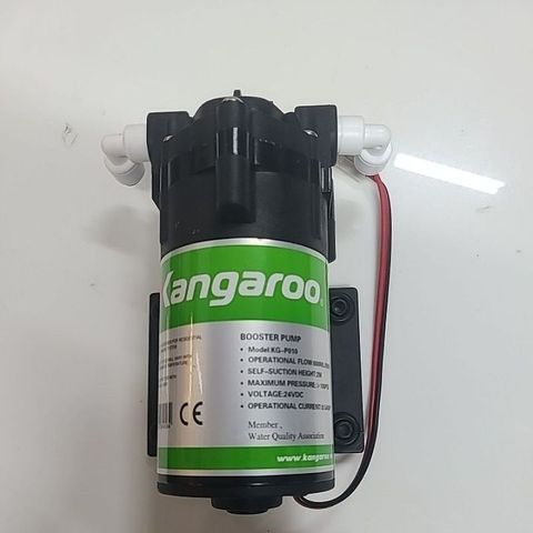 Bơm KANGAROO 24V Chính Hãng - Phụ Kiện Thay Thế Cho Máy Lọc Nước RO - Lưu Lượng 600ML/Phút, Áp Suất Tối Đa Trên 100 PSI