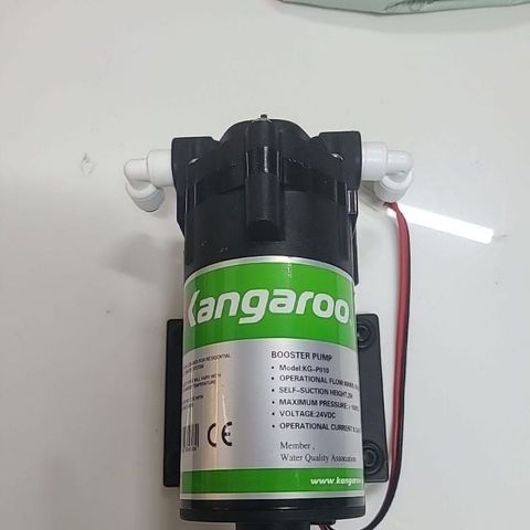 Bơm KANGAROO 24V Chính Hãng - Phụ Kiện Thay Thế Cho Máy Lọc Nước RO - Lưu Lượng 600ML/Phút, Áp Suất Tối Đa Trên 100 PSI