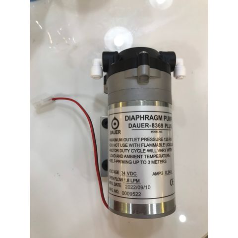 Bơm Tăng Áp DAUER 8369 Plus 24V - Bơm Tăng Áp Chất Lượng Cao Cho Máy Lọc Nước RO, Thích Hợp Nhiều Thương Hiệu