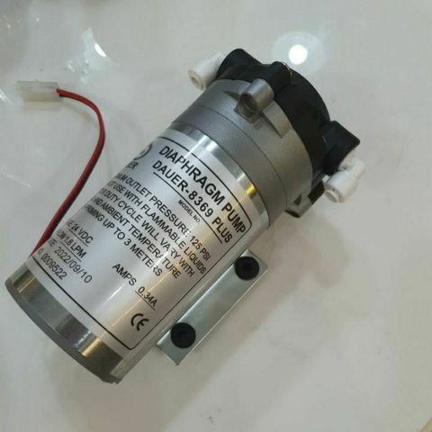 Bơm Tăng Áp DAUER 8369 Plus 24V - Bơm Tăng Áp Chất Lượng Cao Cho Máy Lọc Nước RO, Thích Hợp Nhiều Thương Hiệu