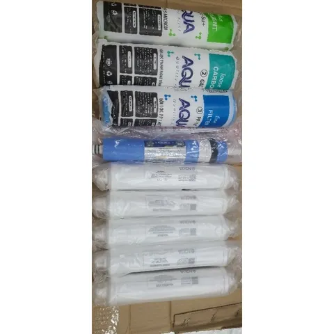 Bộ 9 Lõi Lọc AQUA Chất Lượng Cao cho Máy Lọc Nước RO - Thay Thế và Đảm Bảo Nguồn Nước Tinh Khiết Uống Trực Tiếp