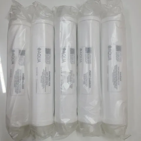 Bộ 9 Lõi Lọc AQUA Chất Lượng Cao cho Máy Lọc Nước RO - Thay Thế và Đảm Bảo Nguồn Nước Tinh Khiết Uống Trực Tiếp