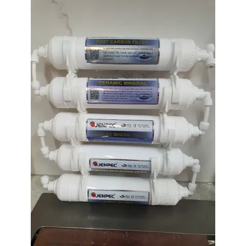 Bộ lõi lọc nước Jenpec 5678910 - Lõi Carbon, Gốm, Kiềm, Maifan, Nano Bạc, Chống Oxi Hóa, Nguồn Nước Sạch, An Toàn Cho Sức Khỏe
