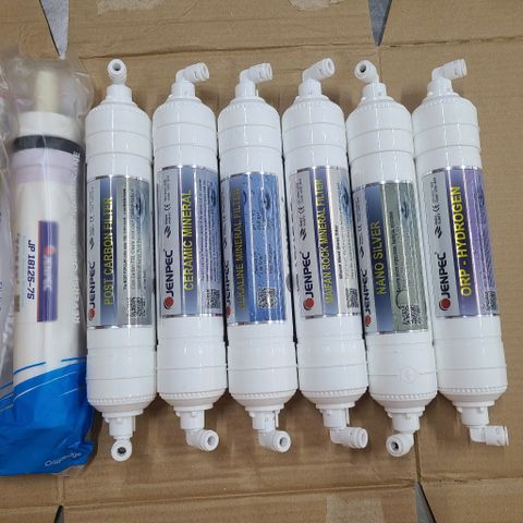 Bộ lõi 10 lõi máy lọc nước RO Jenpec chính hãng - Bộ thay thế chất lượng cao cho nước sạch tinh khiết