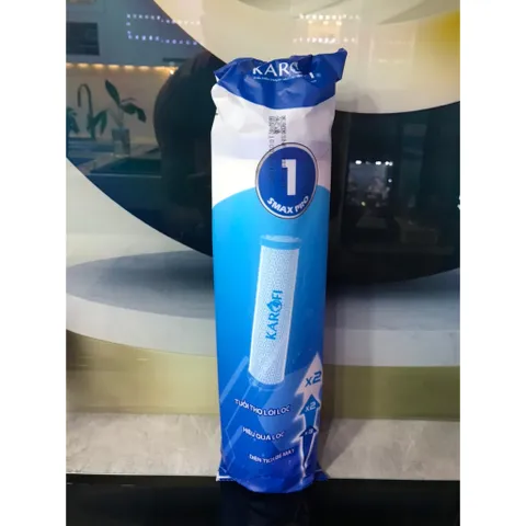 Lõi Lọc Thô KAROFI SMAX PRO 123 - Chính Hãng, Hiệu Quả Gấp 2 Lần, Thay Thế Cho Máy Lọc RO, Phù Hợp Nhiều Thương Hiệu