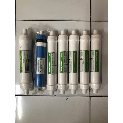 Bộ 7 Lõi Lọc Kangaroo 3456789 - Lõi Đúc, Màng RO, FIR+, OrpH+, HypH+, Mineral+, Nano Carbon+ - Hàng Chính Hãng, Giải Pháp Nước Sạch